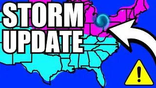 🔴BREAKING:  MAJOR SNOWSTORM + TORNADO OUTBREAK Alert Feb 13 | 70 City Forecast