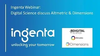 Ingenta Webinar &ndash; Digital Science discuss Altmetric and Dimensions