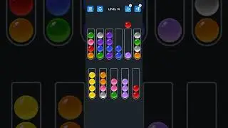 Ball Sort Level  70     Ball Sort Game - Color Puzzle Words Mobile Playlist #ballsortpuzzle