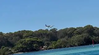 Beechcraft Baron B58 VH NSS Final Approach and Landing at Merimbula Airport