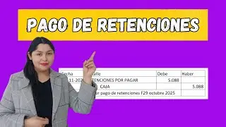 Como contabilizar pago de retenciones por Boletas de Honorarios