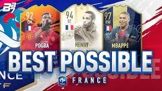 BEST POSSIBLE FRANCE TEAM! w/ PRIME MOMENTS HENRY AND TOTY MBAPPE! | FIFA 19 ULTIMATE TEAM