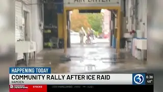 VIDEO: Hamden community plan rally to demand answers after ICE raid at car wash