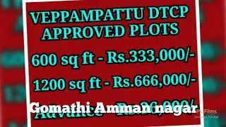 DTCP APPROVED PLOTS FOR SALE @ CHENNAI....