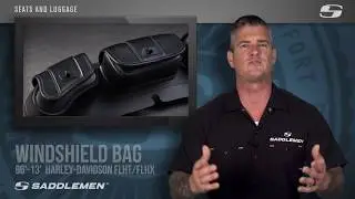 Cruis'n Deluxe Windshield Bag // Product Overview / Saddlemen