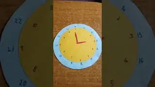 I made a 24 hour clock
