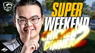 DOUBLE SUPER WEEKEND CHICKEN DINNER SECURED! | PUBG Mobile