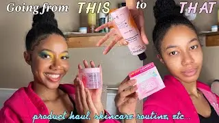 Makeup Removal Routine (ft/ skin + hair  product haul)