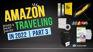 Amazon Items Perfect For Traveling Near & Far (Part 3) || AMZ Shopping Deals