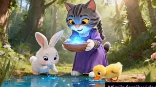 Someone stole's Mimi's family crops/ The magic book helped them to regrow vegetables and crops 