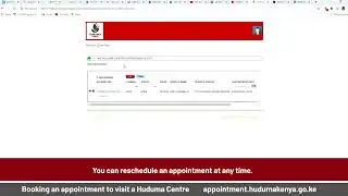 How to Book an appointment to visit a Huduma Centre