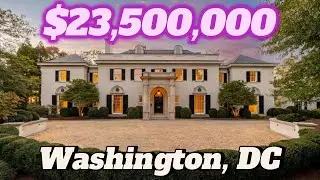 Inside a $23.5M Washington DC Mansion | Ultimate Luxury Real Estate Tour 2025