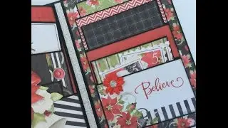 Christmas Trifold Folio plus mostly start to finish!