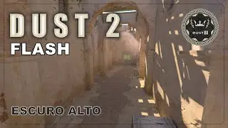 Dust 2: Flash do ESCURO ALTO para a CAIXA GORDA, ALTAR, BOMB B,  DIREITINHA e ESQUERDINHA (103.1830)