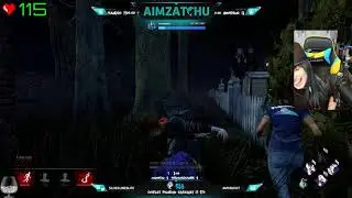 AimzAtchu playing Dead by Daylight in Halloween night with pulsoid heart rate monitor