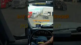 POV mini Vlog 07 #24 #canada #india #vlog #minivlog #insta360 #indian #trucker #hindisong #pov #2424