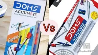 Newly Launched Doms Academia & Accumate Review & Unboxing Video|