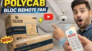 POLYCAB BLDC REMOTE FAN INSTALLATION AND REVIEW 2026 BEST PRICE EVER 2 YEAR WARRANTY 