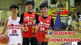 JUNIOR MPBL U18 SEASON MVP JHONAS PANAHON