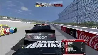 LAST LAP PASS FOR THE WIN! NR2003: Talladega 5% Full Race Gen6 Mod Gameplay. EP 01