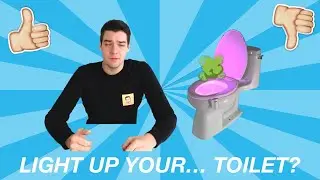 The Original Lightbowl - Testing the Cheapest Motion Activated Toilet Light!