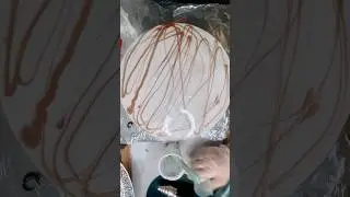 Resin Geode Artwork Tutorial P1 #resinartist #resin #resincrafts #asmr #islamicart #tutorial #art