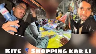 Kite 🪁Shopping For Makar Sankranti-patang manja 😍