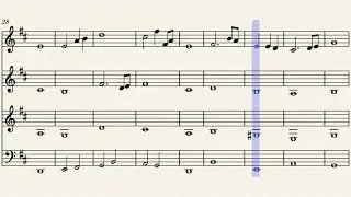 Sweden | Minecraft - Mallet Percussion Quartet Arrangement Sheet Music || arr. Noah Faulkner
