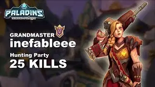inefableee Tyra 25 KILLS!! Paladins GM (TOP 38) Ranked Gameplay 1440p High Quality Video
