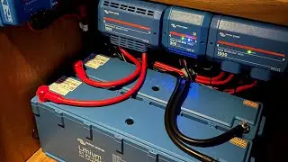 New 48 Volt Victron Lynx NG BMS Narrowboat install. 4kW+ WS500 Charging. Bigger 48/5000 MultiPlus.