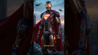 When Superheroes Merge: Iron Man + Superman, Batman + Spider-Man, Flash + Captain America#avengers