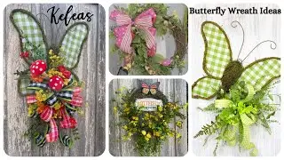 Butterfly Wreath Ideas
