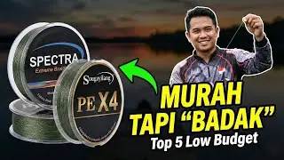 5 Rekomendasi SENAR PANCING PE Murah Terbaik! Kuat & Anti Keriting! (Mulai 20 Ribuan)