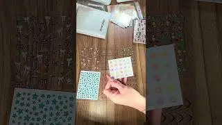 Multi Use Mini Stickers! Nails, Resin & Journaling!!