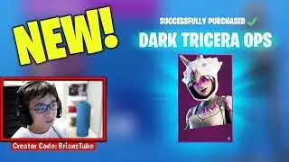 *NEW* DARK TRICERA OPS !   How To Unlock The Dark Tricera Ops Skin