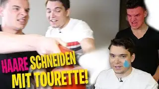 Tims Haare schneiden mit Tourette! Feuerlöscher Eskalation (2 Mio. Abonnenten Special - #1)