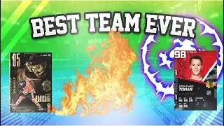 USING THE BEST TEAM IN NHL 21 HUT!!! ALL 91+ CARDS!