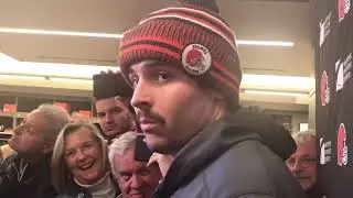 Baker Mayfield on his Sunday facial hair changes