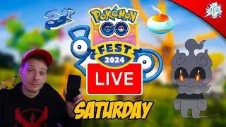 Pokemon GO Fest Global 2024 Live | Day 1 - Saturday