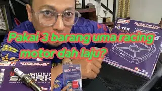Puas hati barang uma racing | Bagi sedap bawa je.