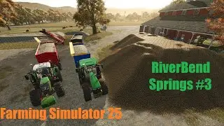 Farming Simulator 25 | RiverBend Springs #3 Transport pasternaku oraz ziemniaków do fabryki!