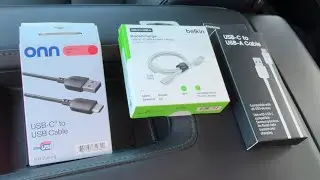 Тестирование трёх кабелей USB-A &mdash; USB-C для Apple Car Play на iPhone 17. Ремонт Apple Car Play на...