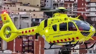 112 emerg&egrave;ncies m&egrave;diques - Airbus Helicopters H135 EC-MMQ - Hospital Vall d'Hebron BCN