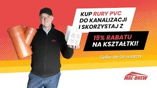 Kup rury pvc do kanalizacji w niskiej cenie i odbierz rabat 15% na kształtki