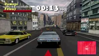 Driver 1 The President's Run on Hard Mode in a tin can (ePSXe)