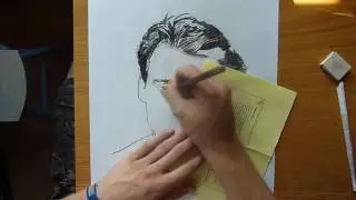 Johnny Depp Time lapse Speed Drawing! (SUBSCRIBE)