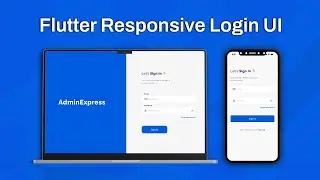Flutter: Responsive Login UI (Increase Your App's User Experience)