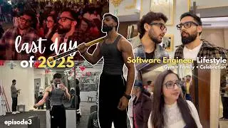 Day in the Life of a Software Engineer | Last Day of 2025 & New Year Celebration 2026 | Gym, Family