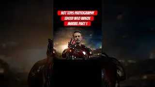 Hot Toys Marvel Photography into AI Video #marvel #avengers #photography #aivideo