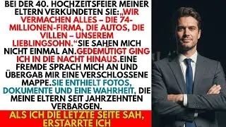 74 Mio &euro; Verrat: Meine Eltern schenkten ALLES meinem Bruder, bis eine Fremde die DNA-L&uuml;ge enth&uuml;llte.